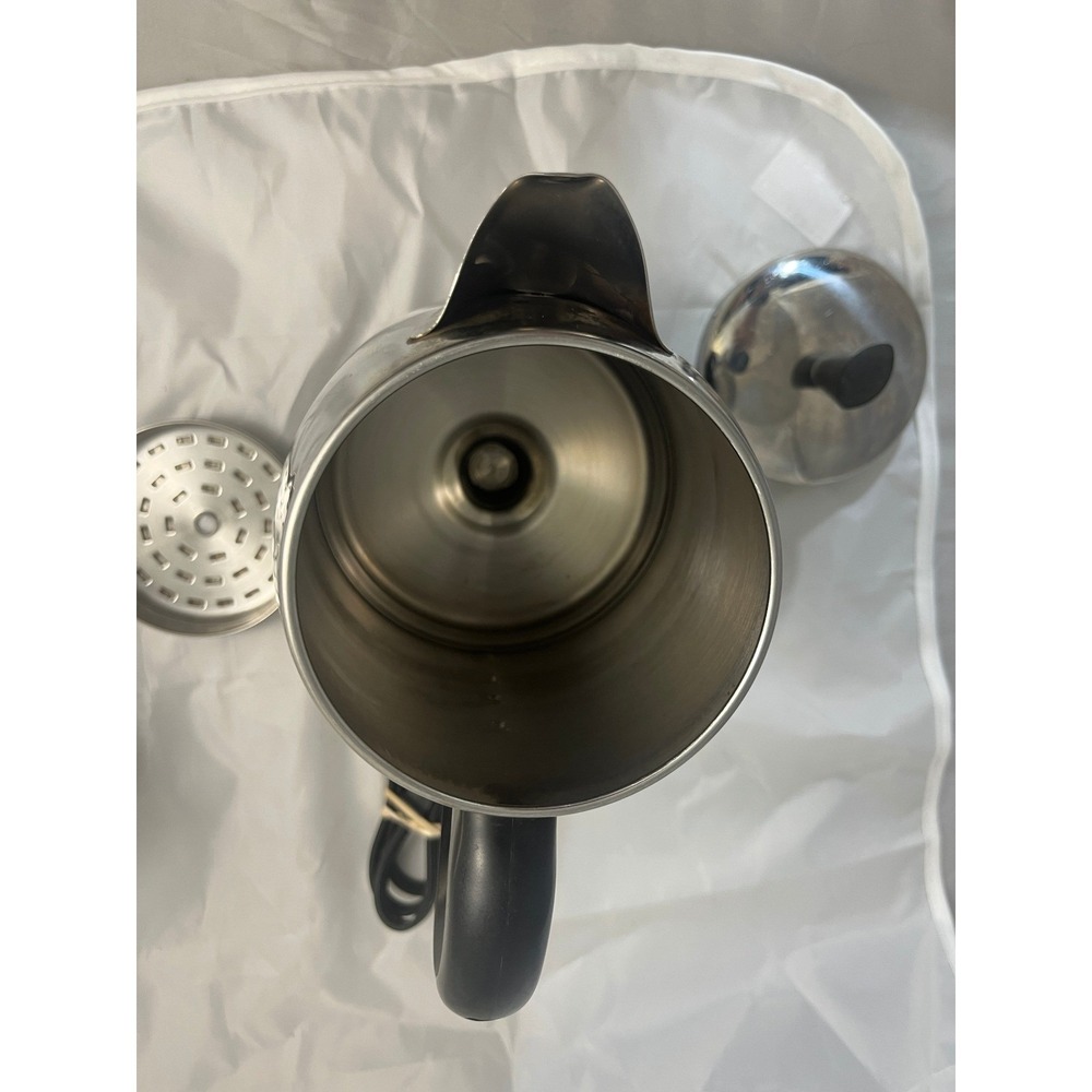 Farberware Superfast 8 Cup Electric Percolator Stainless Steel FCP280-A G Silver - Picture 9 of 15